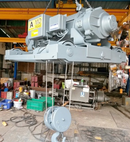 รอกสลิง hitachi รางคู่ มือสอง